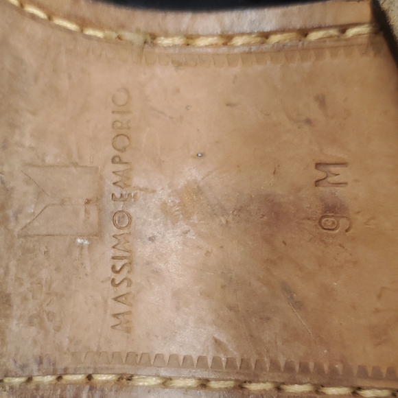 Mens MASSIMO EMPORIO loafers (sz 9M) - Picture 9 of 11